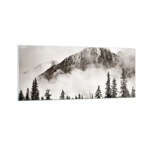 Quadro em vidro - O soberano de granito - 100x40 cm