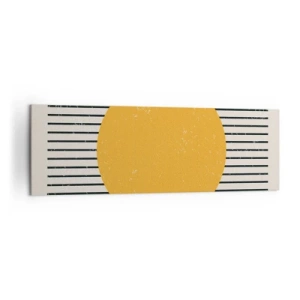 Quadro em tela - O poder da simplicidade - 160x50 cm