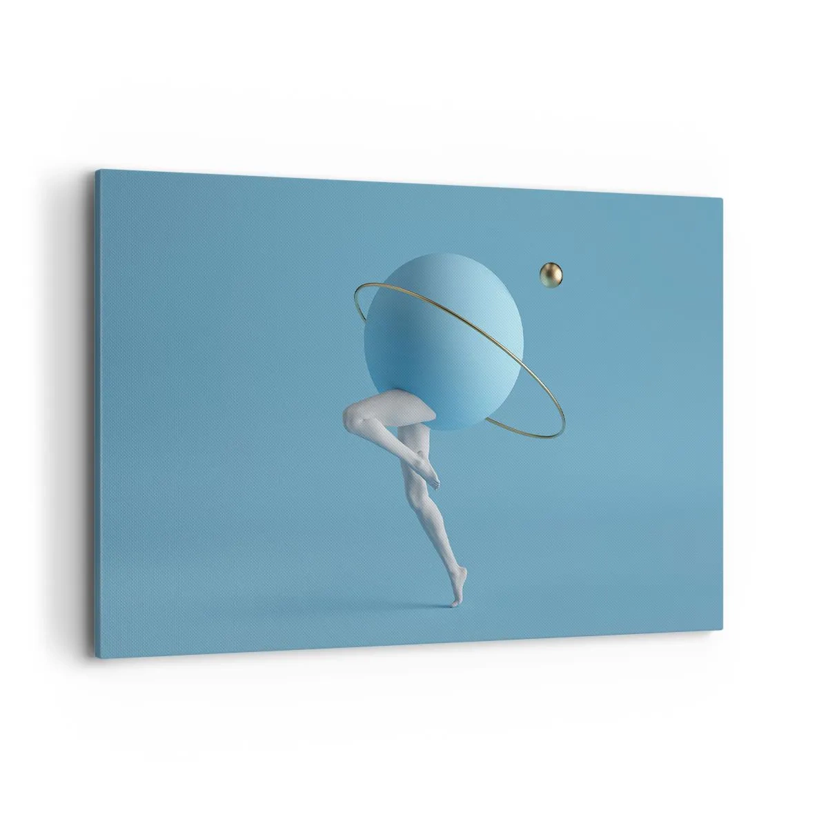 Quadro em tela - Planetas a enlouquecer - 120x80 cm