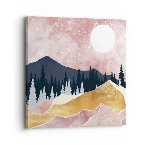 Quadro em tela - Ronda Noturna - 30x30 cm