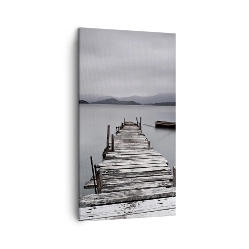 Quadro em tela - Amanhã pode ir - 45x80 cm