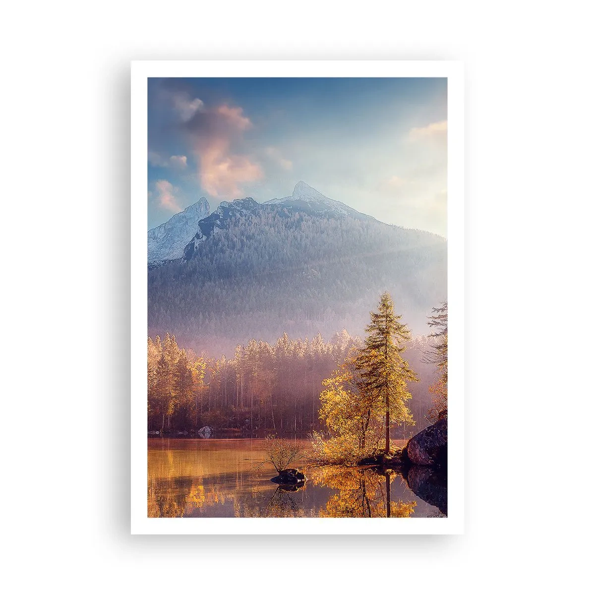 Pôster - Nas montanhas e vales - 70x100 cm