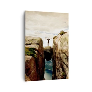 Quadro em tela - Como me sinto?! - 70x100 cm