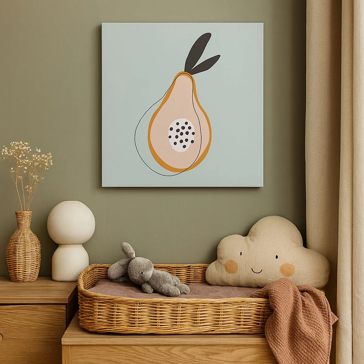 Quadro em tela - Penetrar na natureza das coisas - 30x30 cm