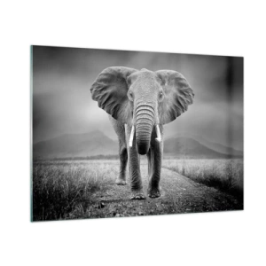 Quadro em vidro - O anfitrião dá as boas-vindas - 100x70 cm