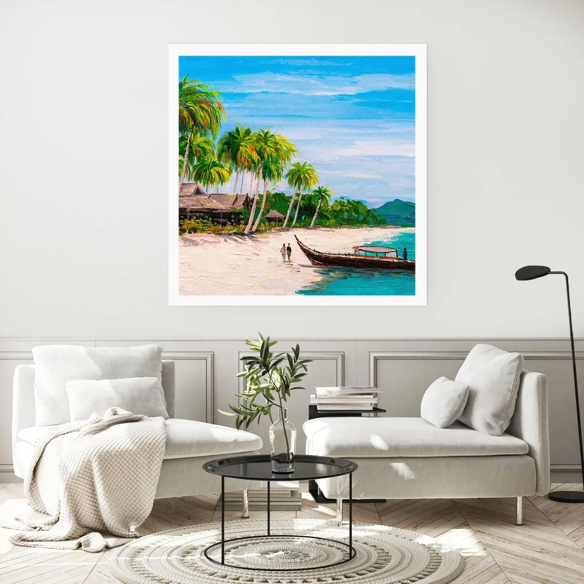 Pôster - Um sonho exótico - 60x60 cm