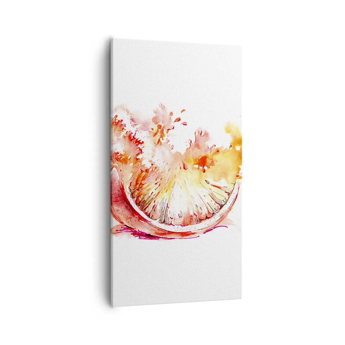 Quadro em tela - Refresco suculento - 55x100 cm