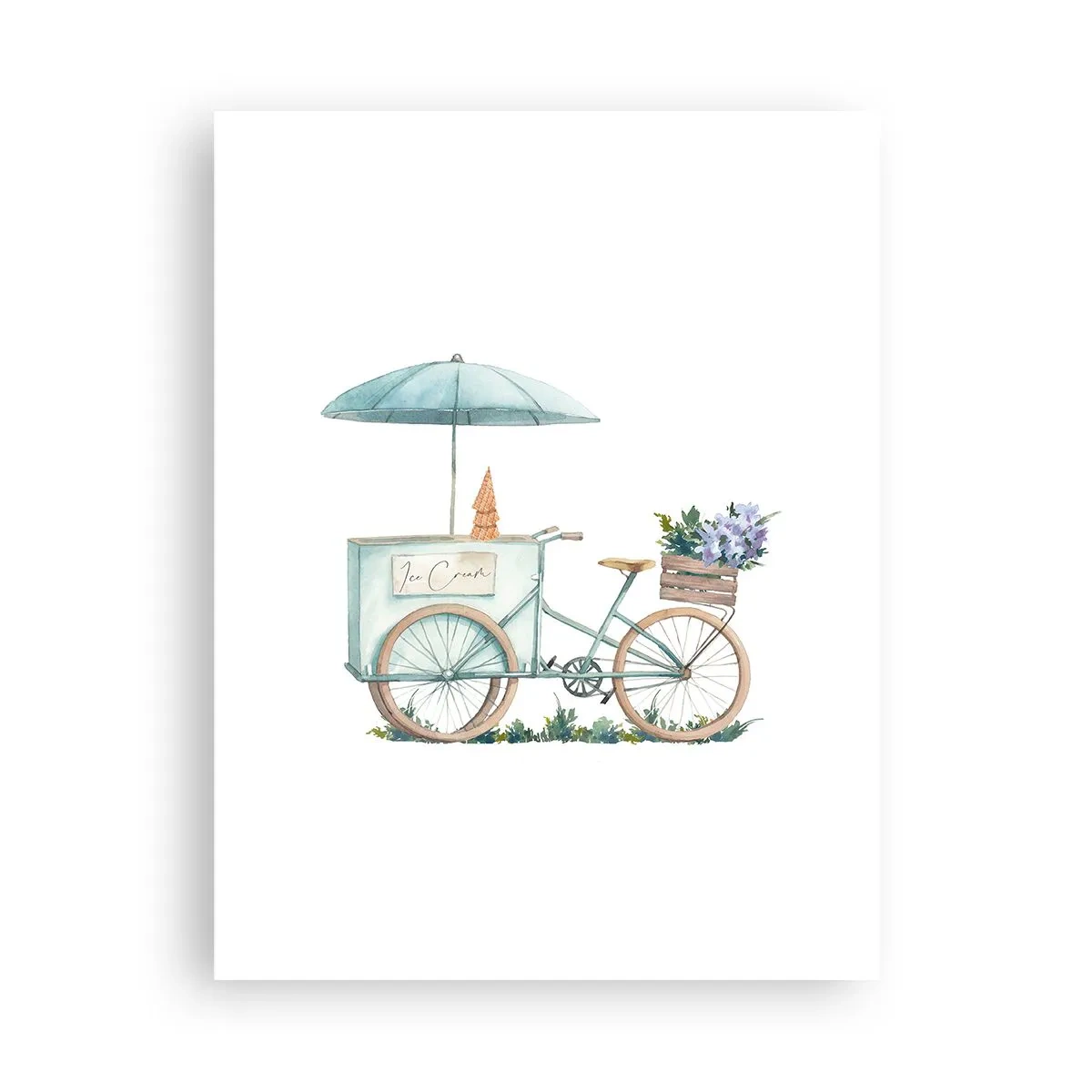 Pôster - Doce lembrança do verão - 30x40 cm