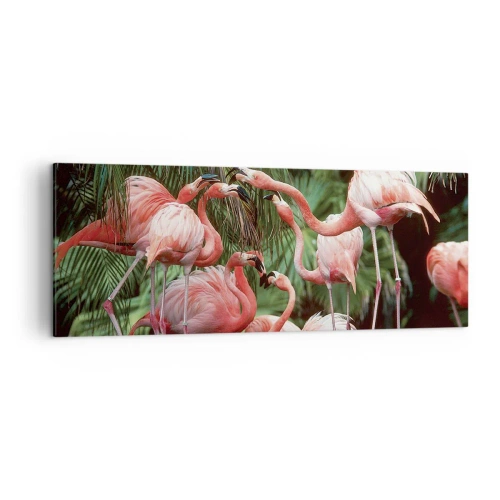 Quadro em tela - Fofocas da tarde - 140x50 cm