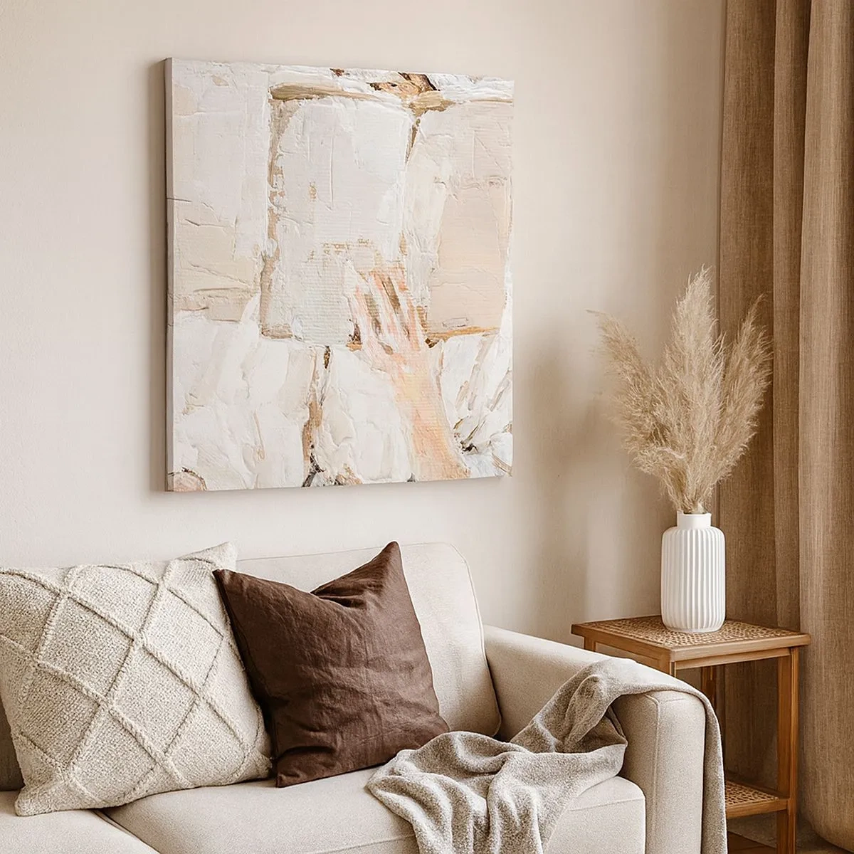 Quadro em tela - Em outro mundo - 30x30 cm