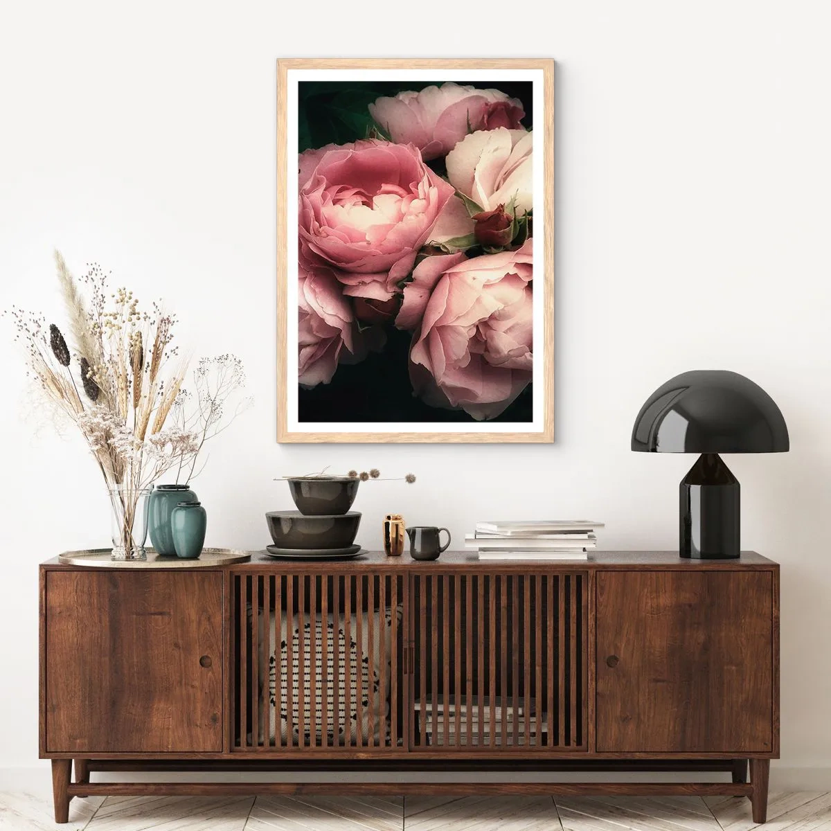 Pôster com moldura de carvalho claro - O encanto da belle epoque - 70x100 cm