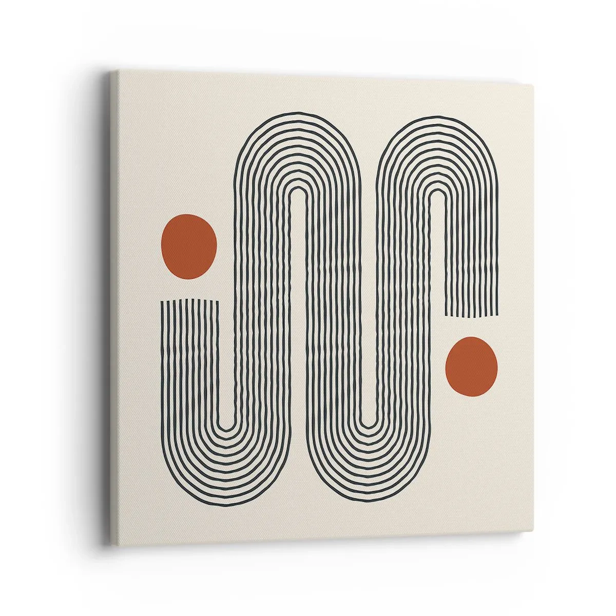 Quadro em tela - Do início ao fim - 40x40 cm