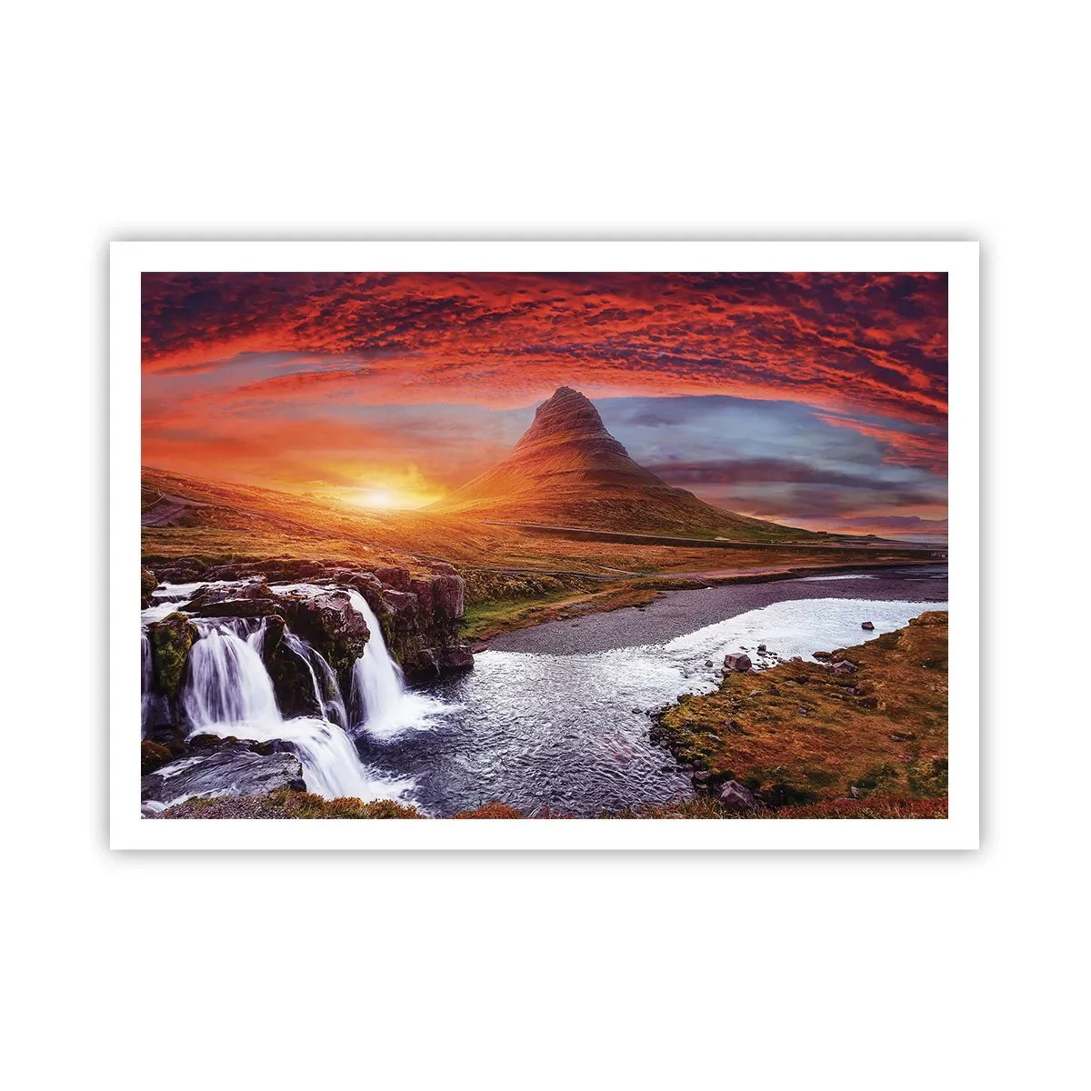Pôster - A vista da Terra Média - 100x70 cm