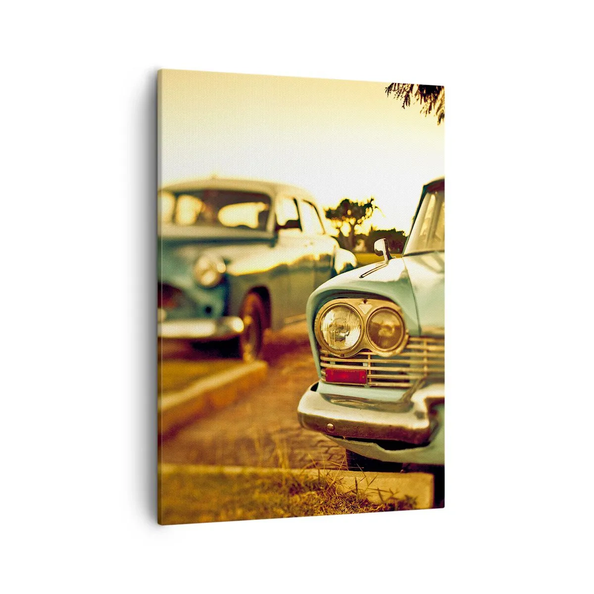 Quadro em tela - Vamos esperar para ver - 50x70 cm