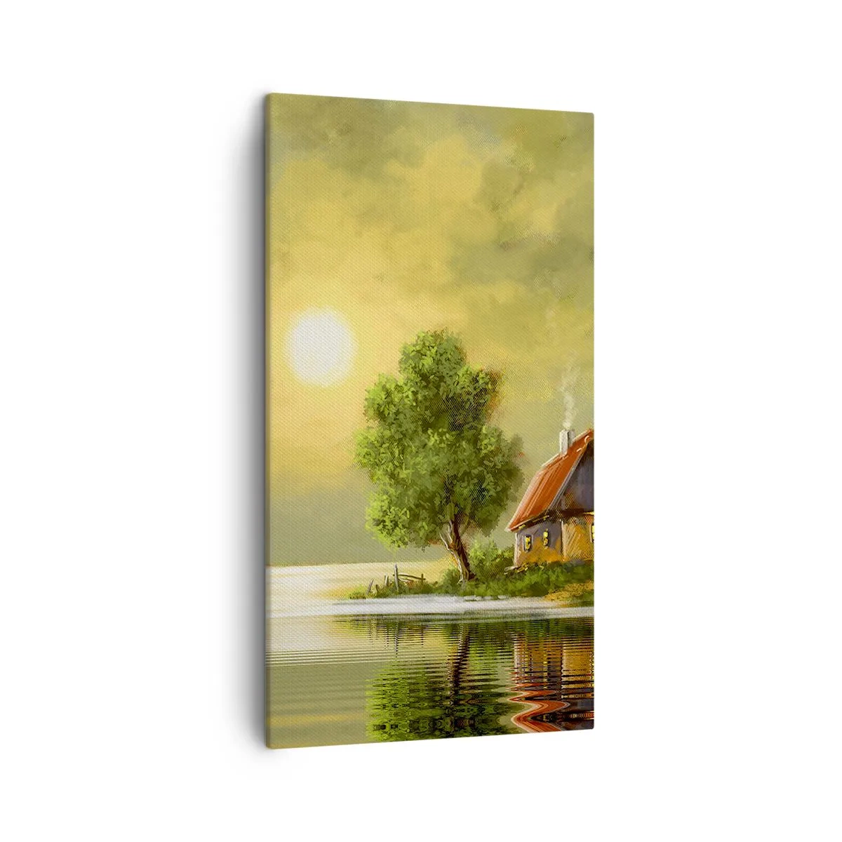Quadro em tela - Lindo como uma paisagem - 45x80 cm