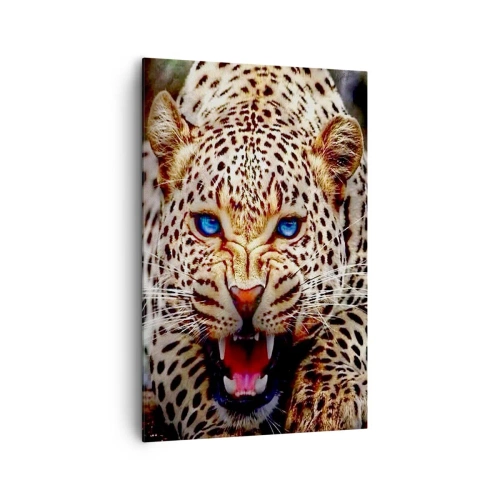 Quadro em tela - A raiva não afeta a beleza - 80x120 cm