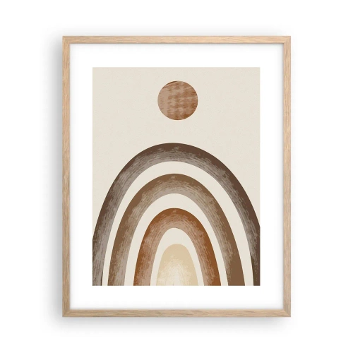 Pôster com moldura de carvalho claro - Numa galáxia muito distante - 40x50 cm