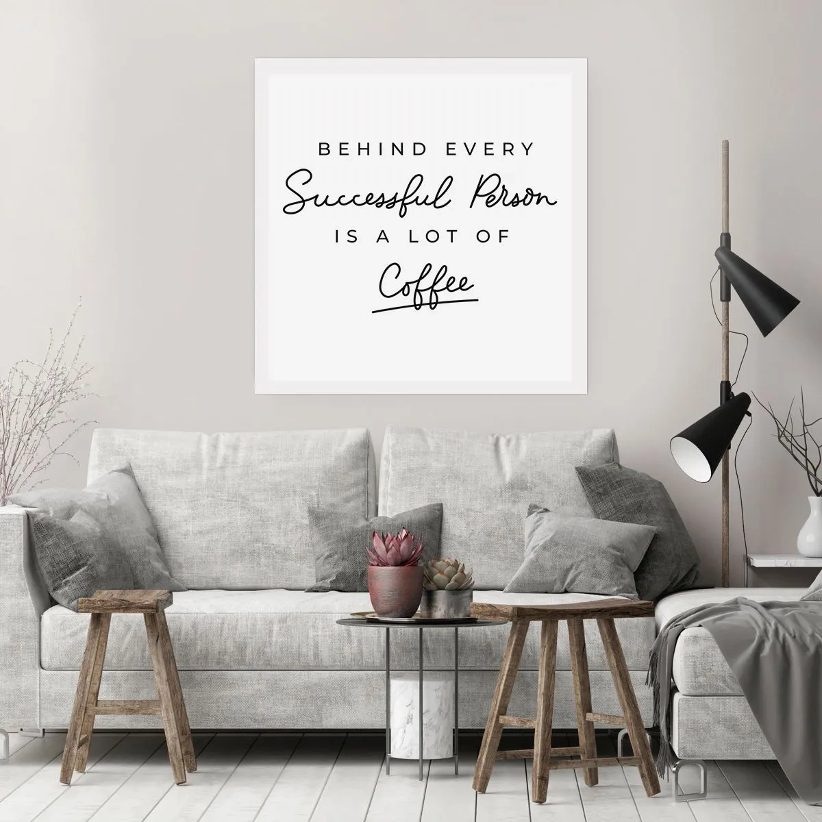 Pôster - O segredo do sucesso - 40x40 cm