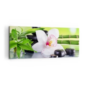 Quadro em tela - Frescor e vigor - 120x50 cm