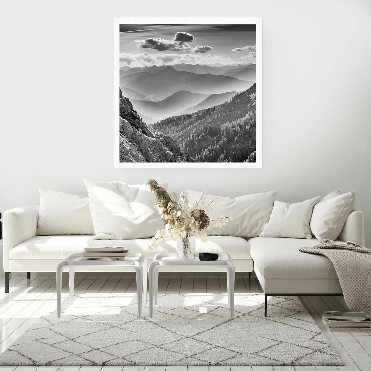 Pôster - Até ao horizonte - 40x40 cm