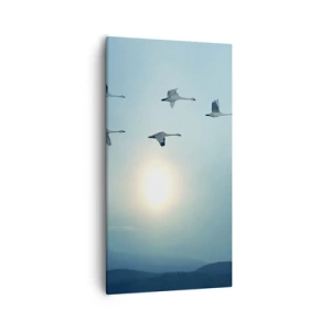 Quadro em tela - Adeus verão, até o ano que vem - 55x100 cm