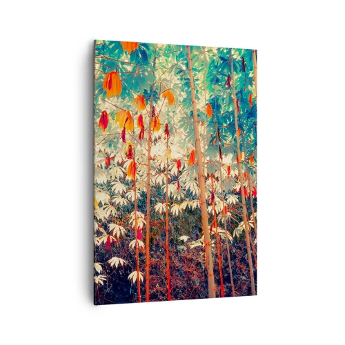 Quadro em tela - A vida secreta das folhas - 70x100 cm