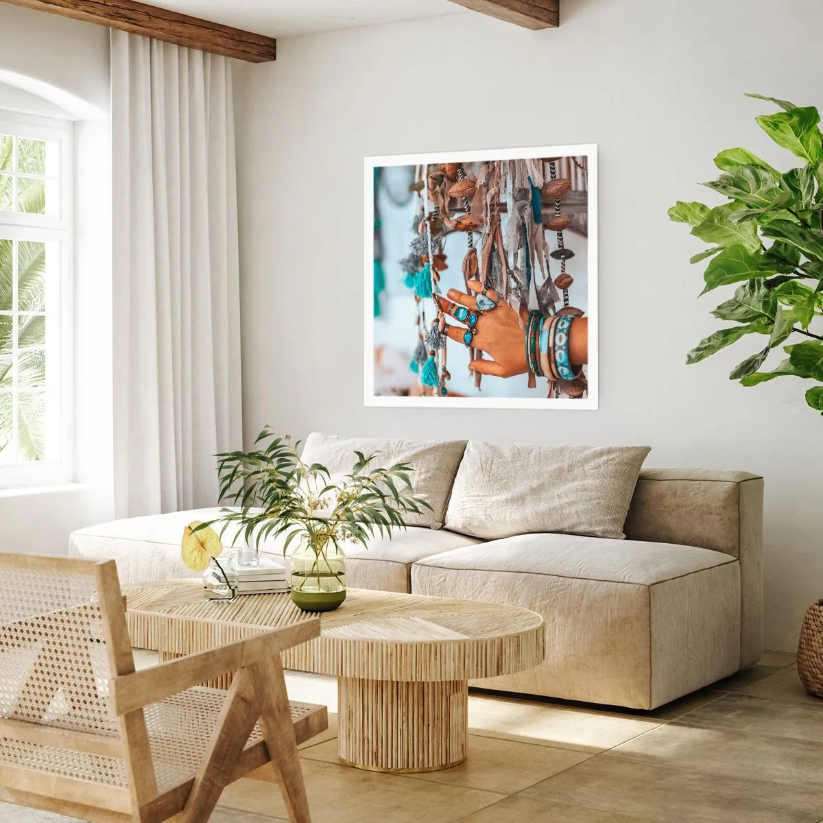 Pôster - Tesouros locais - 60x60 cm