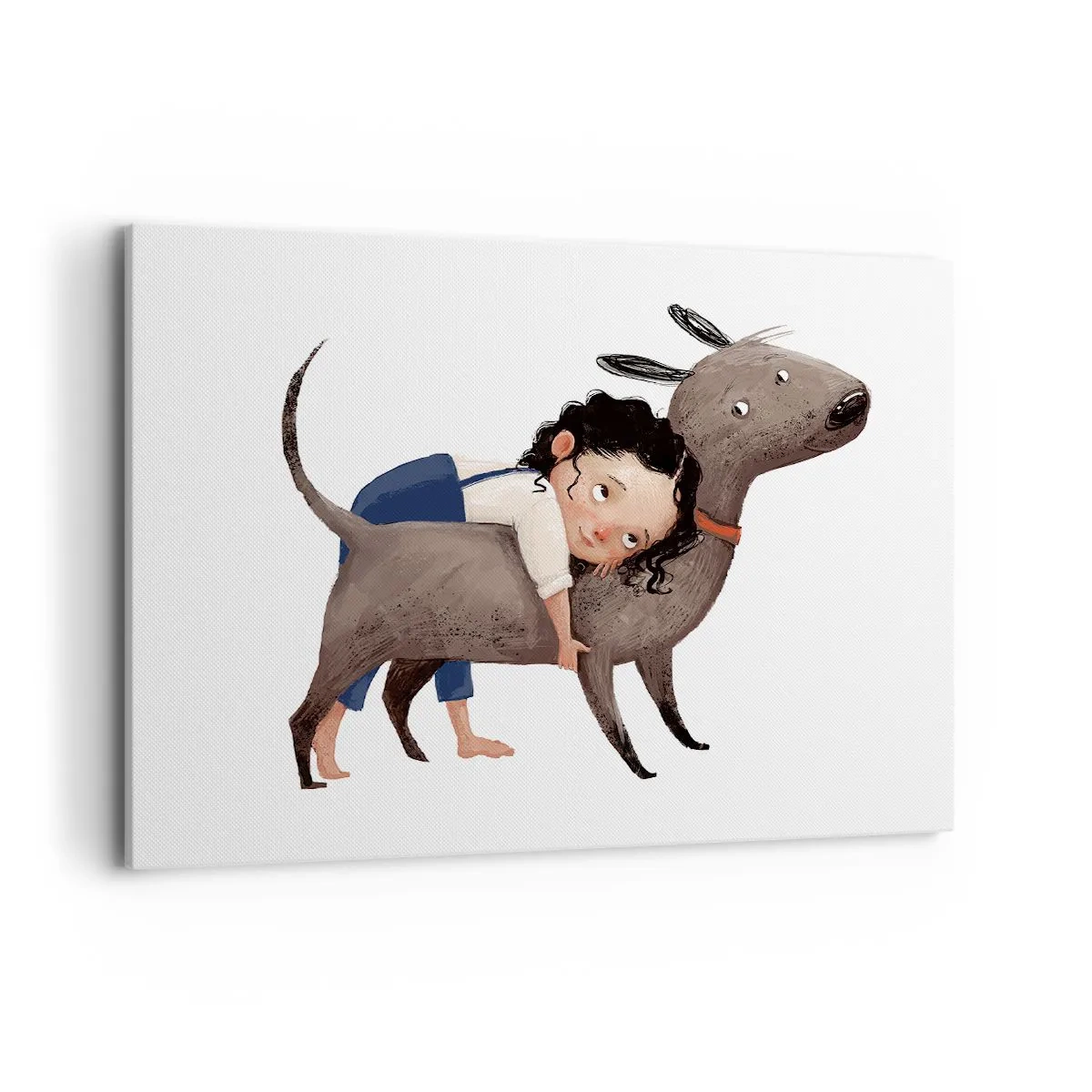 Quadro em tela - Melhores amigos - 100x70 cm