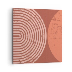 Quadro em tela - Relacionamento próximo - 50x50 cm