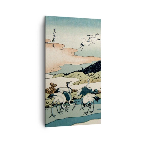 Quadro em tela - No espírito japonês - 45x80 cm
