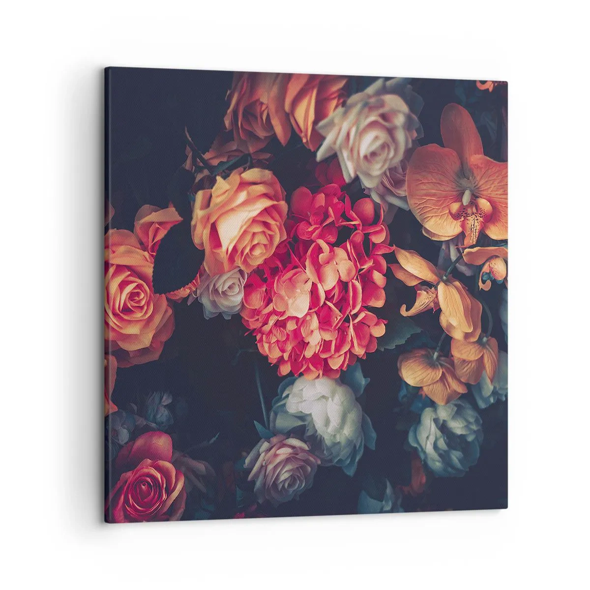 Quadro em tela - Como nos mestres holandeses - 50x50 cm