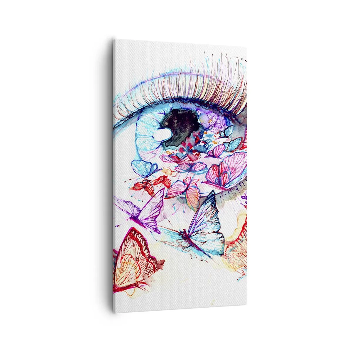 Quadro em tela - Olhos de conto de fadas - 55x100 cm