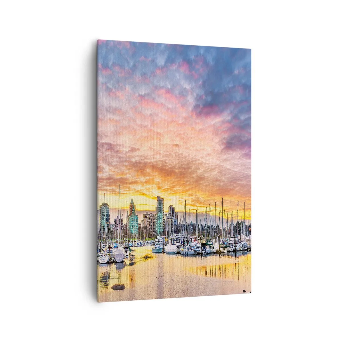 Quadro em tela - Cidade de mil marinheiros - 80x120 cm