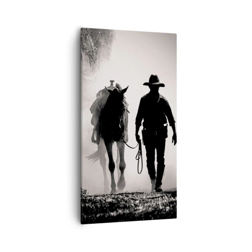 Quadro em tela - Manhã no Texas - 55x100 cm