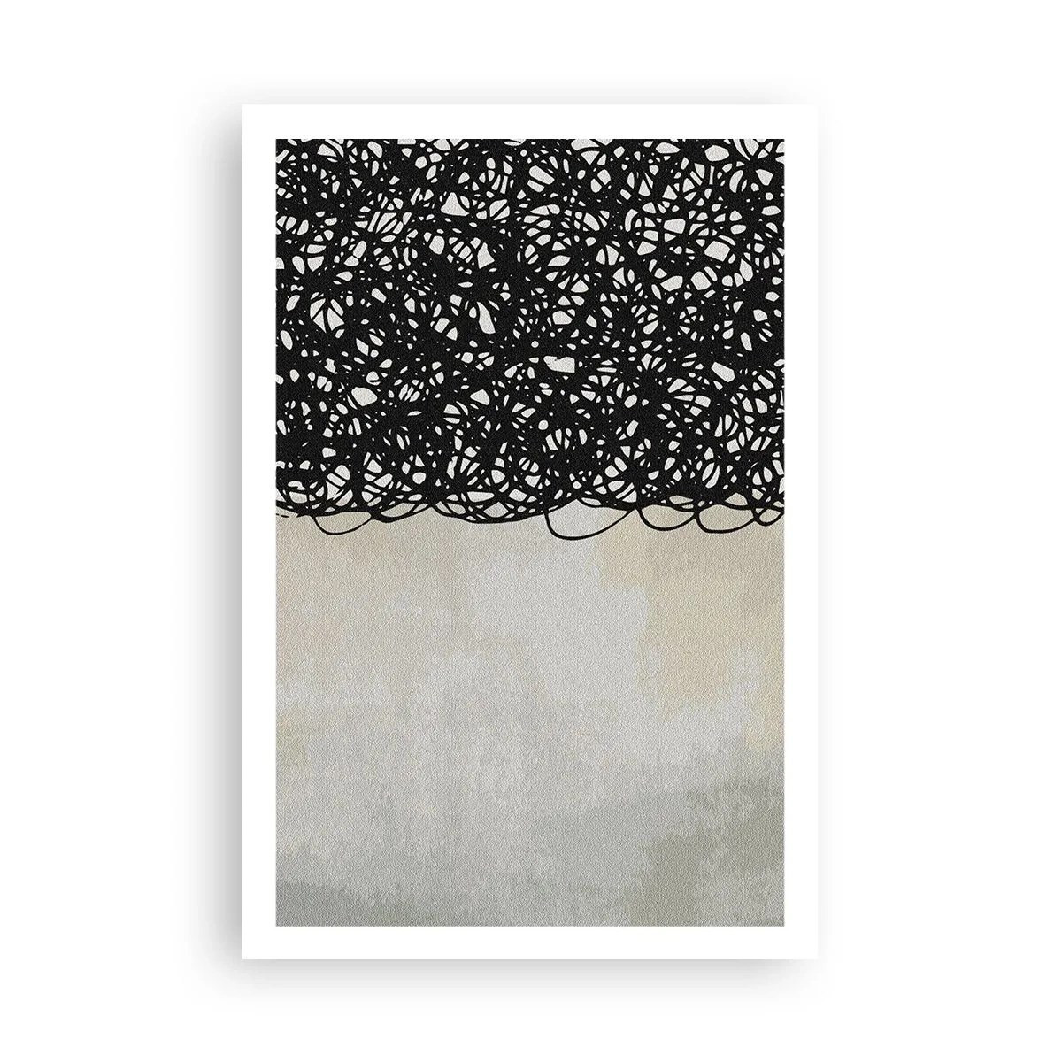 Pôster - Abstração turbulenta - 61x91 cm