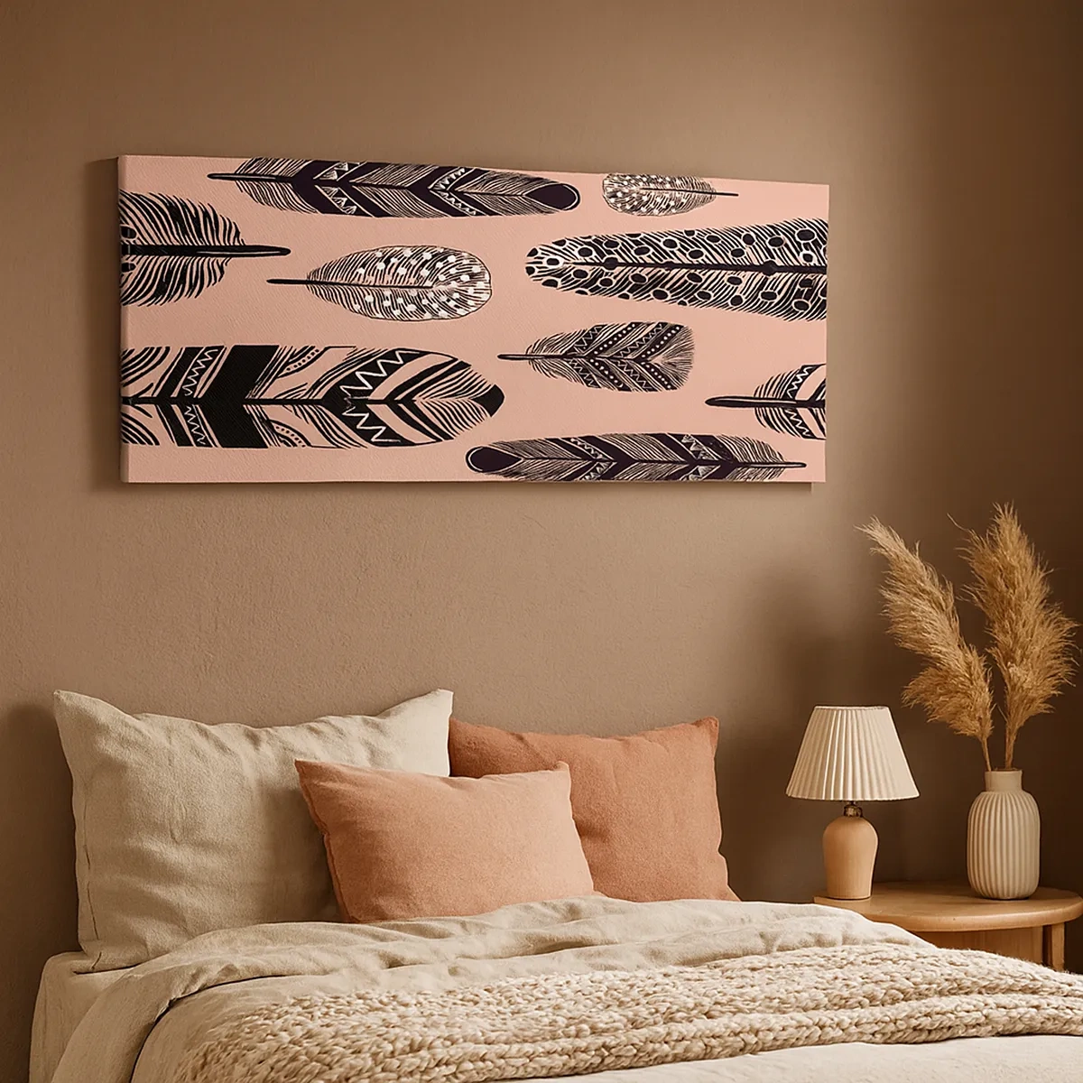 Quadro em tela - Colecção Indiana - 30x30 cm