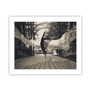 Pôster - A dança do espírito do jardim - 50x40 cm