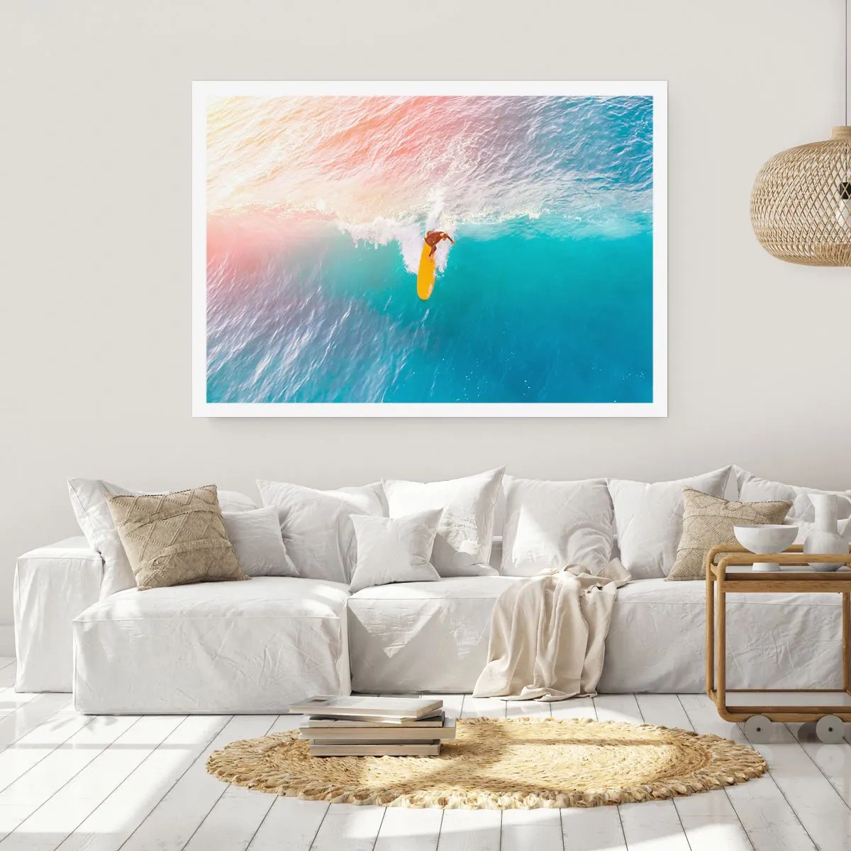 Pôster - Cavaleiro oceânico - 50x40 cm