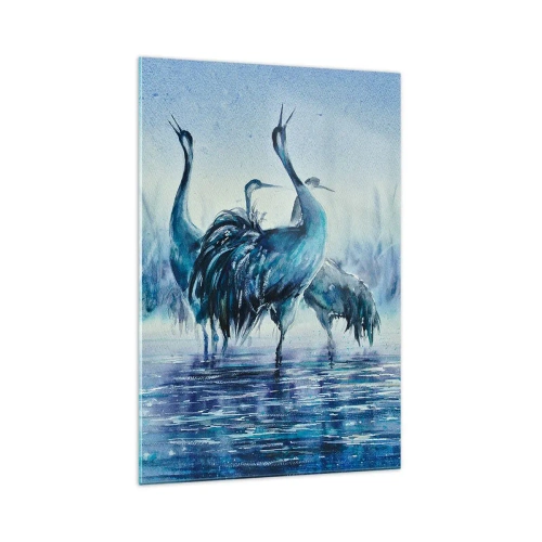 Quadro em vidro - Reunião matinal - 70x100 cm