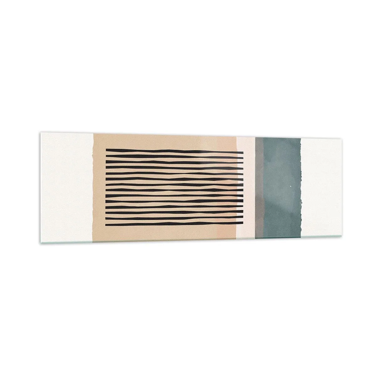 Quadro em vidro - Está tudo bem - 160x50 cm