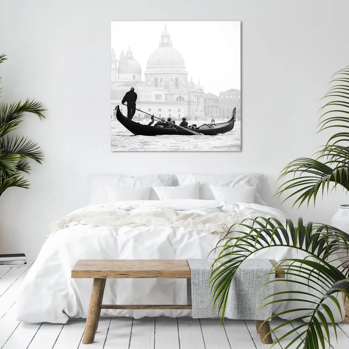 Quadro em tela - Uma viagem às fontes da beleza - 50x50 cm