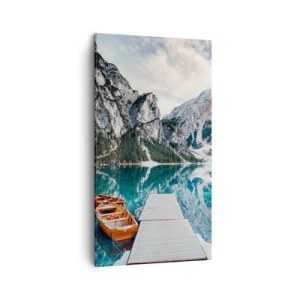 Quadro em tela - Vamos mostrar-lhe a beleza - 45x80 cm