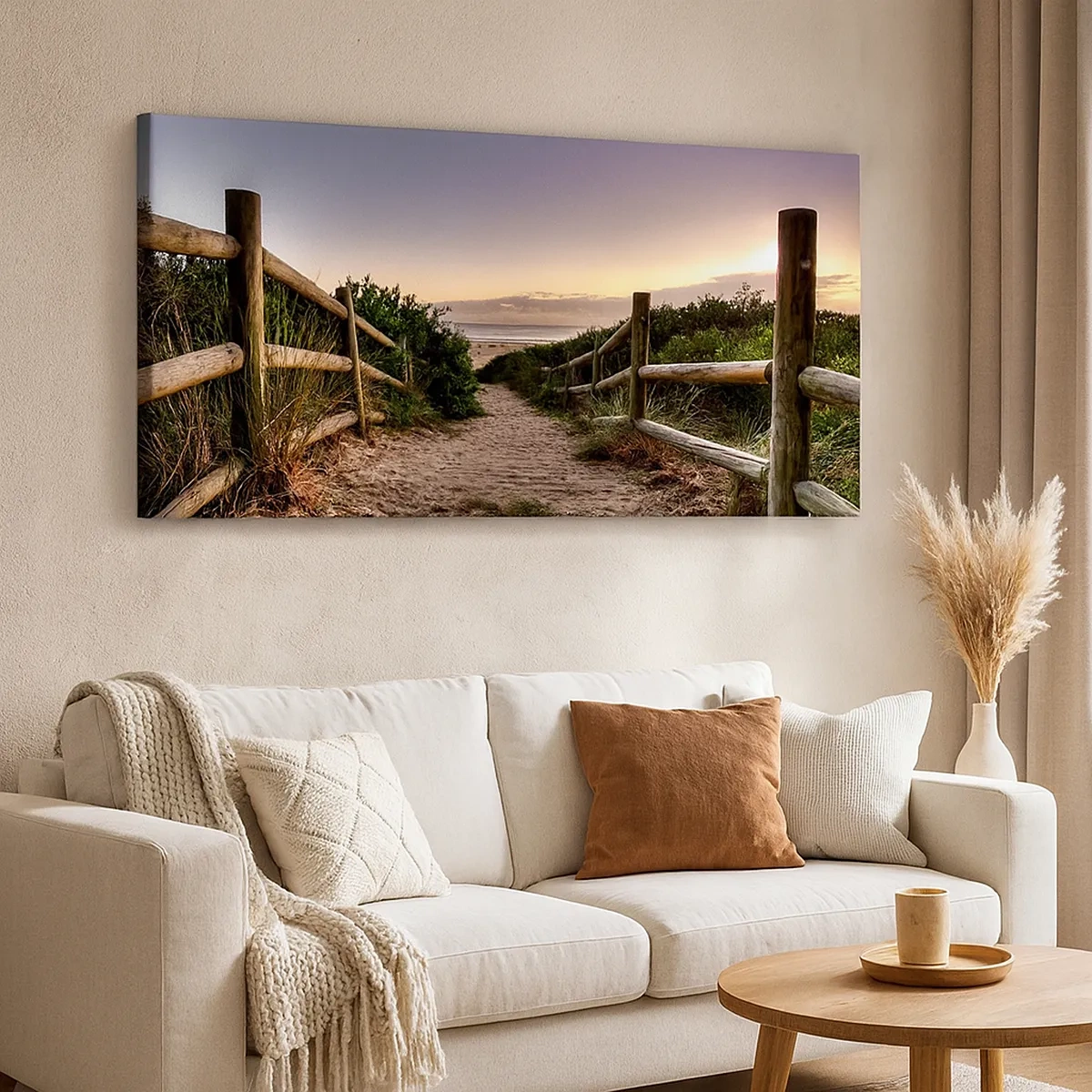 Quadro em tela - O objetivo já está claro - 30x30 cm