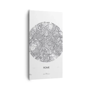 Quadro em tela - Anatomia de Roma - 65x120 cm