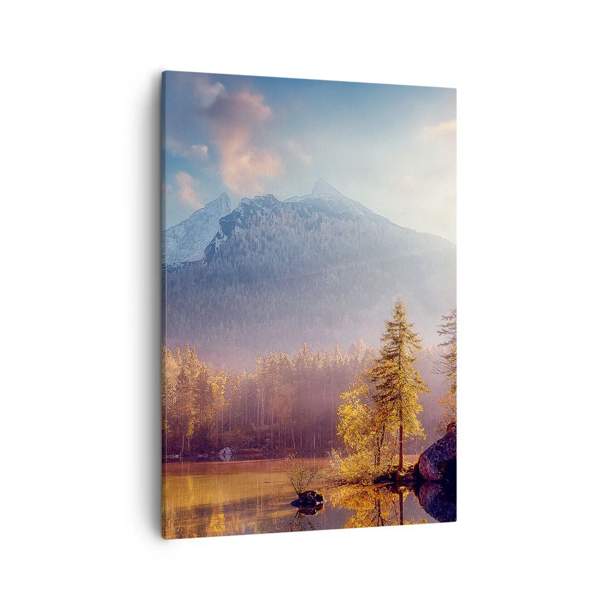 Quadro em tela - Nas montanhas e vales - 50x70 cm