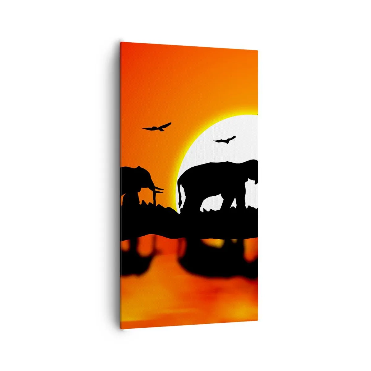 Quadro em tela - Uma pequena bebida à noite - 65x120 cm