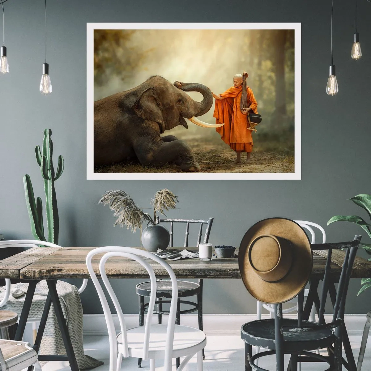 Pôster - Encontro na viagem - 100x70 cm
