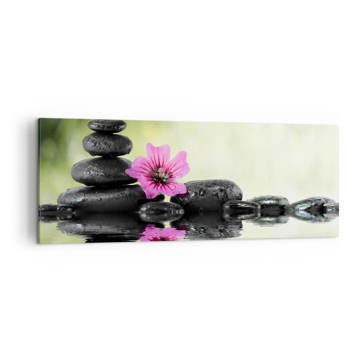 Quadro em tela - Tempo para a alma - 140x50 cm