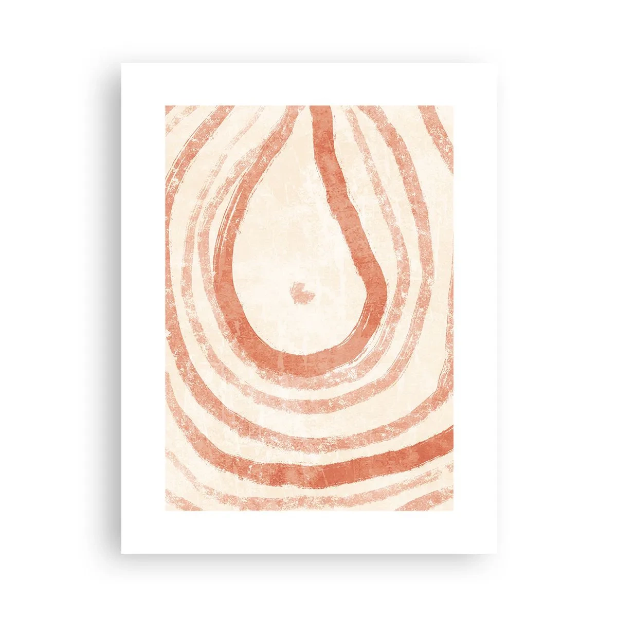 Pôster - Círculos de coral – composição - 30x40 cm