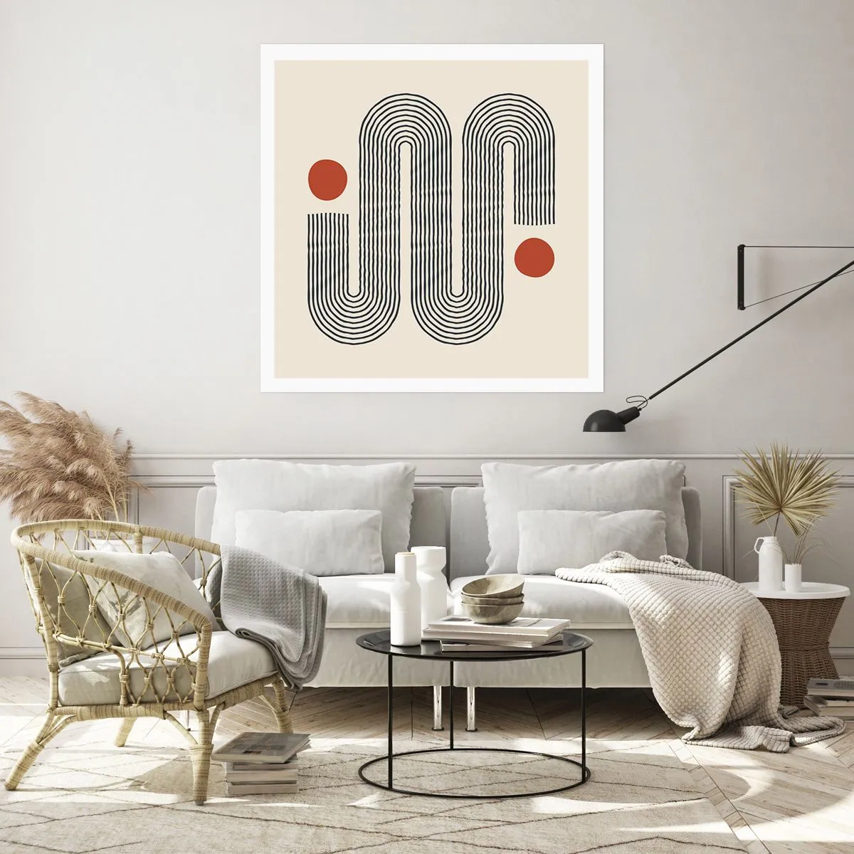 Pôster - Do início ao fim - 40x40 cm